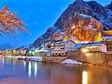 Amasya in der Nacht